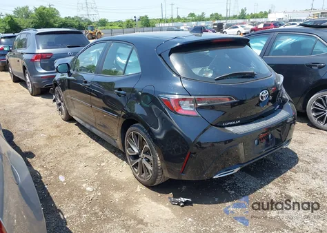 2019 Toyota Corolla Xse из США, поврежденный, VIN JTNK4RBE1K3020166